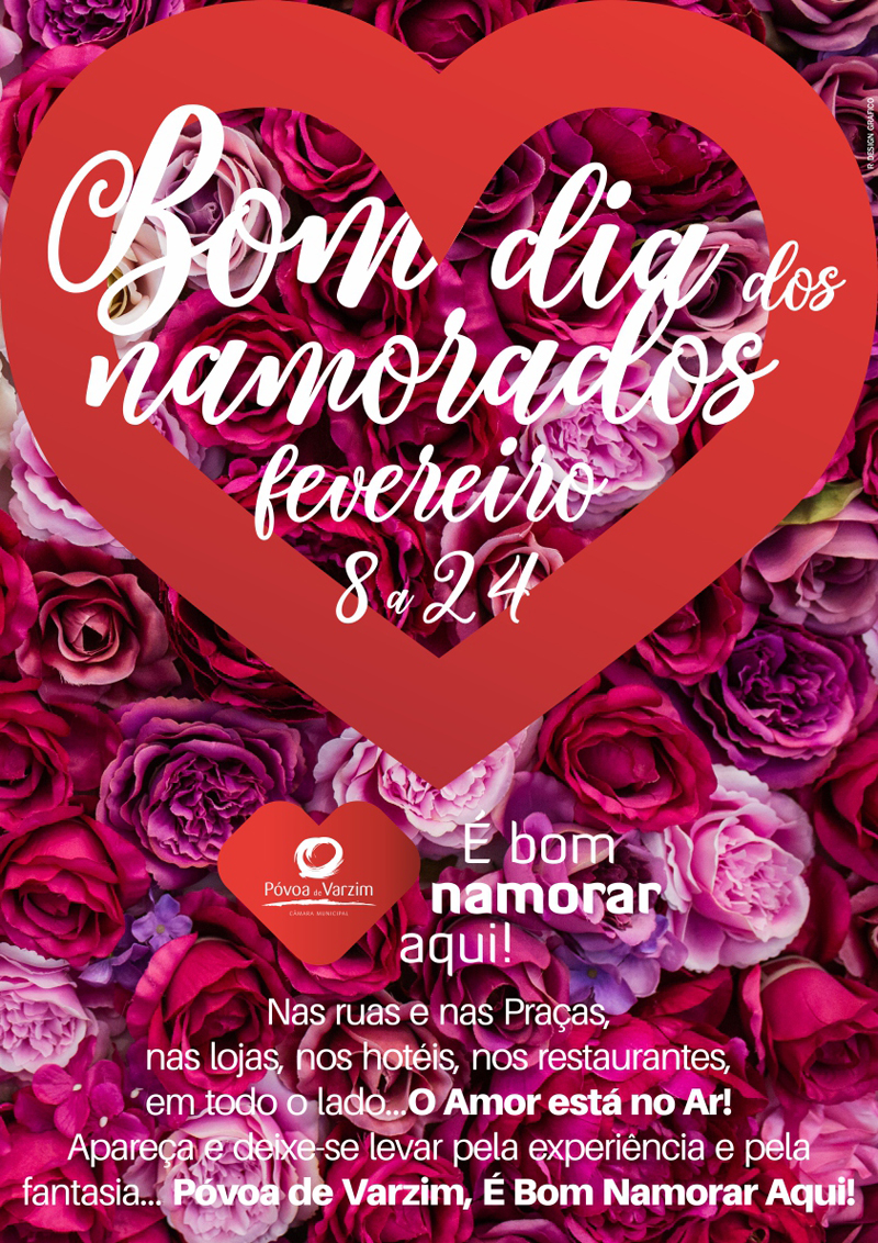 Dia dos Namorados - É bom namorar aqui!