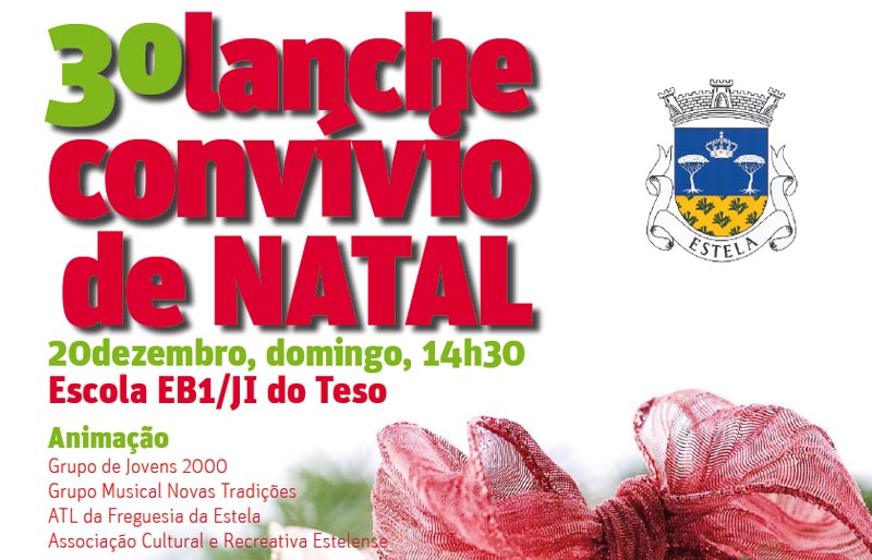 3º Lanche convívio de Natal na Estela