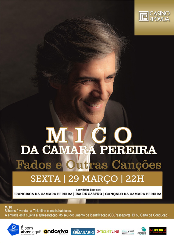 Mico da Câmara Pereira no Casino da Póvoa