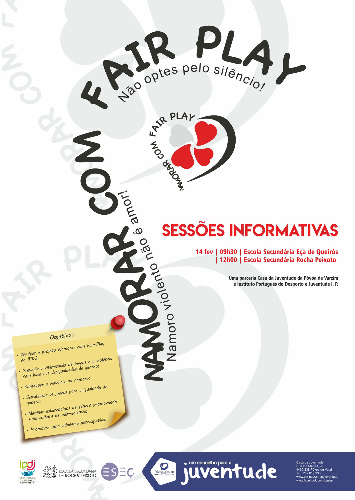 Sessões informativas- Namorar com Fair-Play