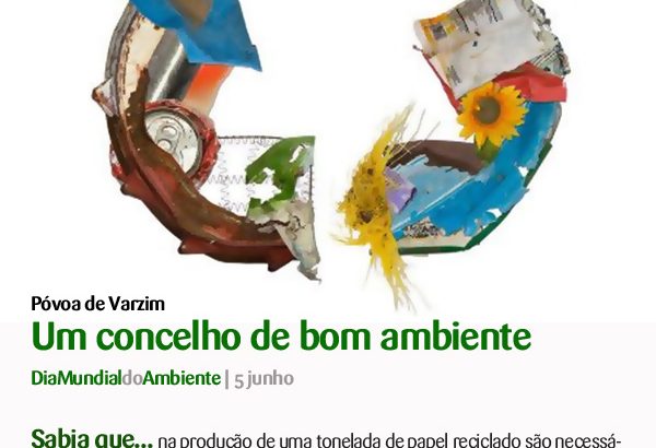 Áreas de atividade - Ambiente - Campanha "Póvoa de Varzim, um concelho de Bom Ambiente" - Semana do Ambiente 2009 - EcoPostais 4