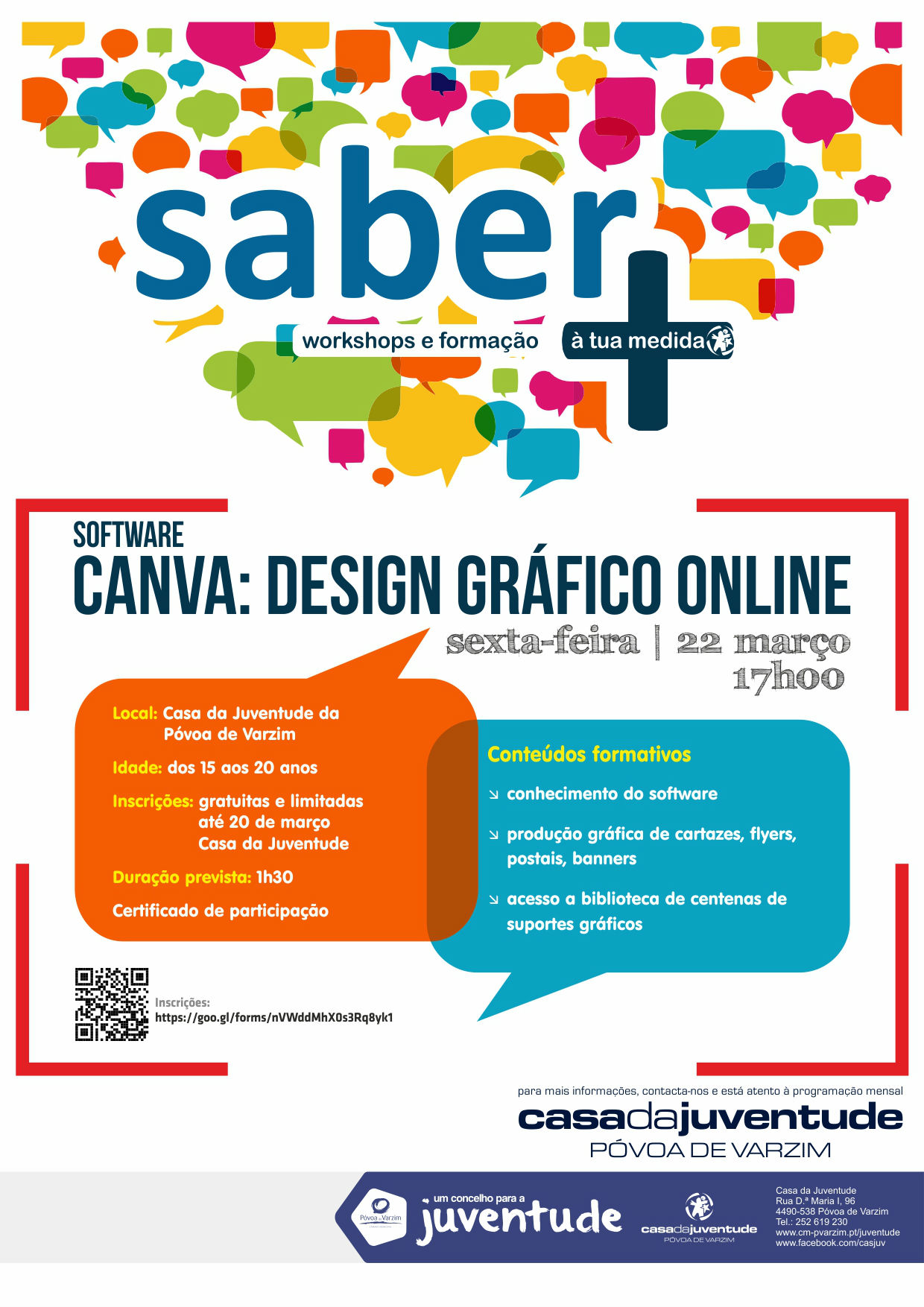 Ciclo Saber + “Canva: Design Gráfico Online”