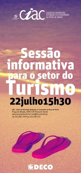 Sessão informativa para o setor do Turismo