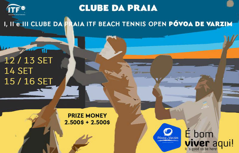 I, II e III Clube da Praia ITF Beach Tennis Open Póvoa de Varzim
