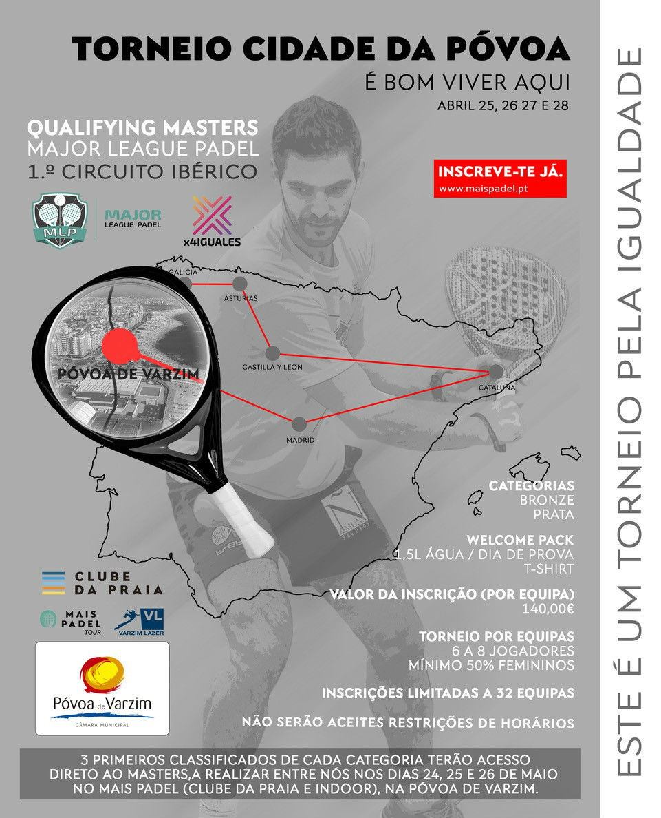 Torneio Cidade da Póvoa- Master Major League Padel