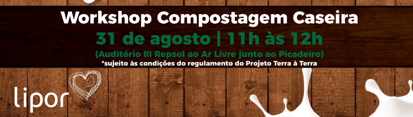Workshop de compostagem caseira na AgroSemana