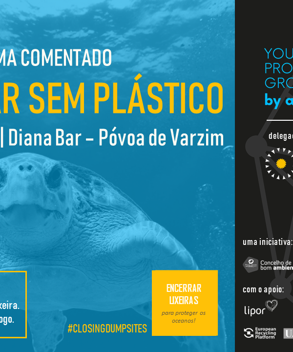 "Por um mar sem plástico"