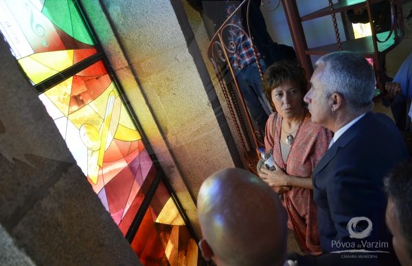 Inaugurados novos vitrais da Igreja de Nossa Senhora da Saúde