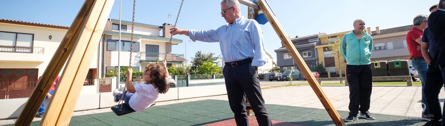 Parque Infantil de Regufe reabre para novas brincadeiras