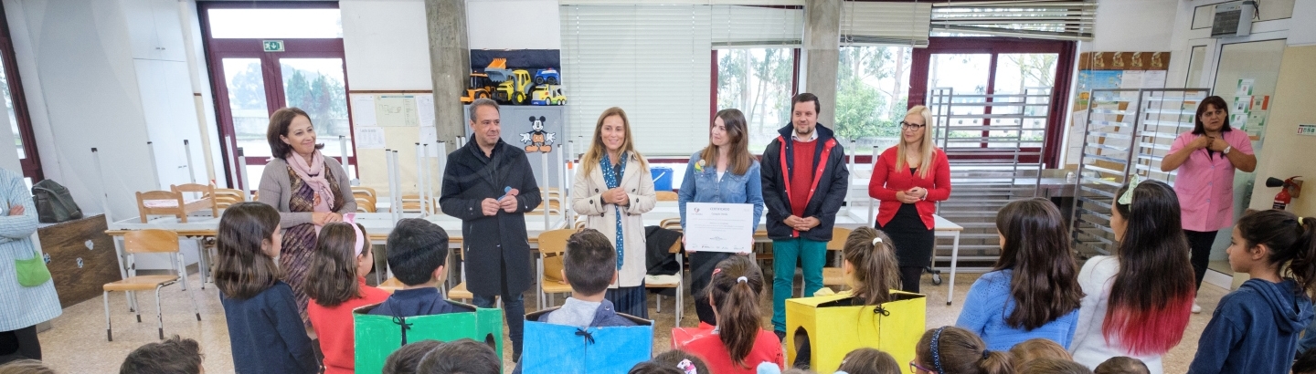 Lipor certificou instituições educativas poveiras com Coração Verde