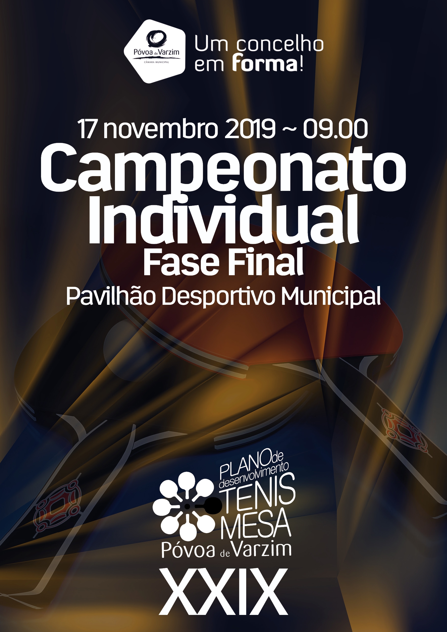 Fase Final do Campeonato individual de Ténis de Mesa - C.M. da Póvoa de ...
