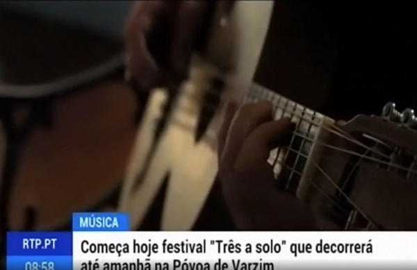 Festival Três a Solo em destaque na RTP