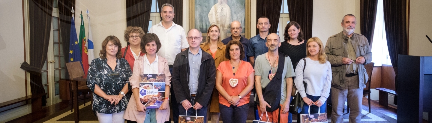 Professores estrangeiros visitaram a Câmara Municipal