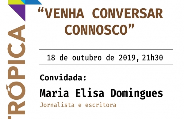 Maria Elisa Domingues em conversa no Museu Municipal