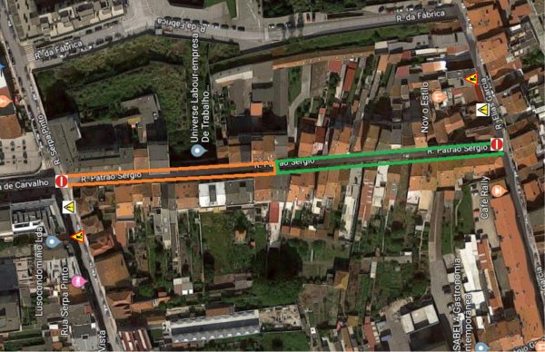 Rua Patrão Sérgio: trabalhos arrancam segunda-feira