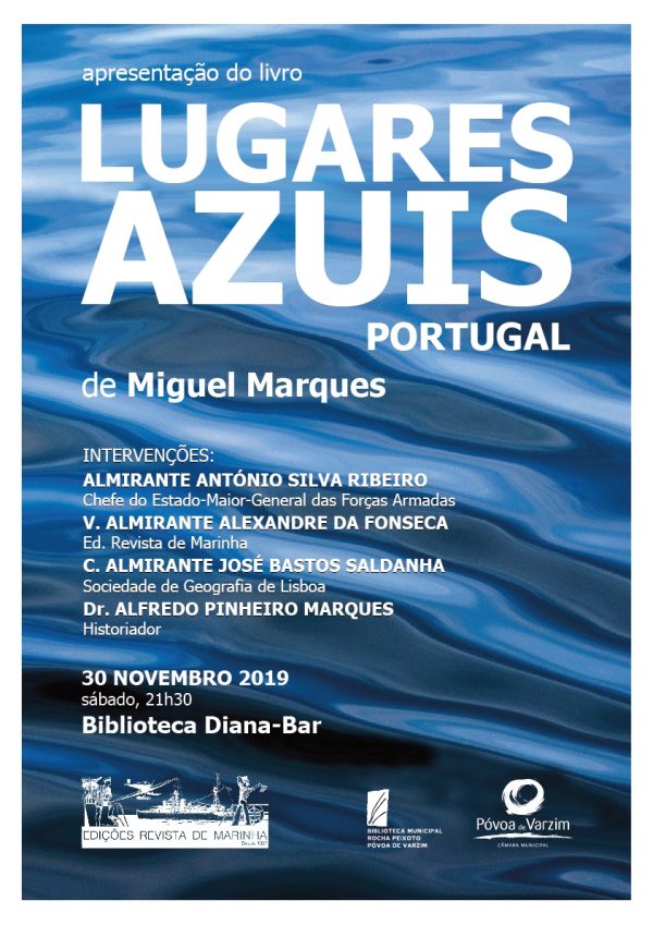 Apresentação do livro "Lugares Azuis- Portugal"