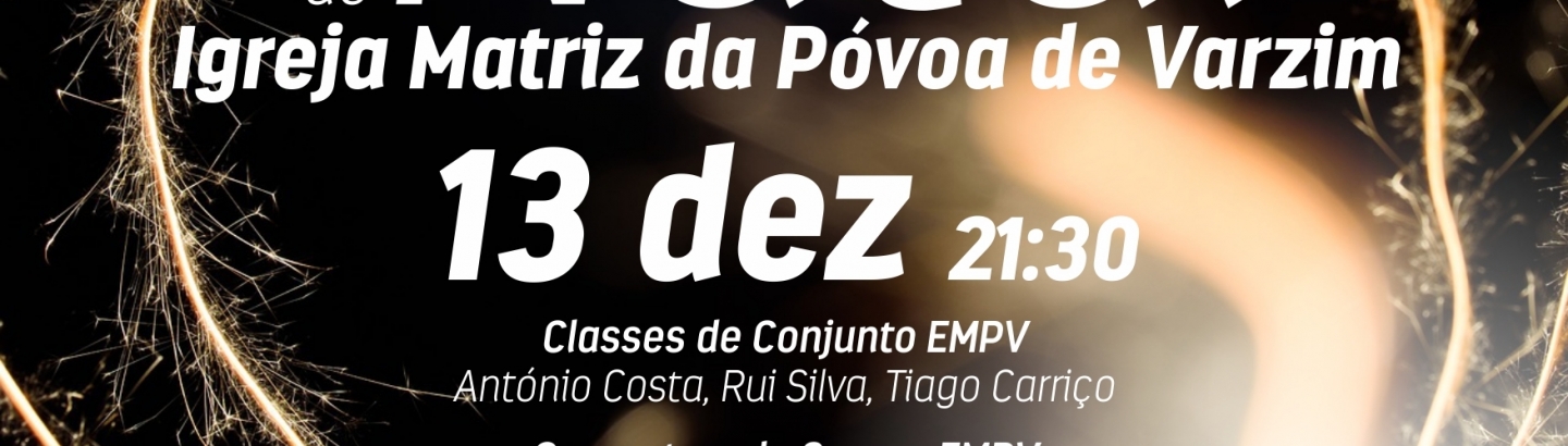 Concerto de Natal da Escola de Música