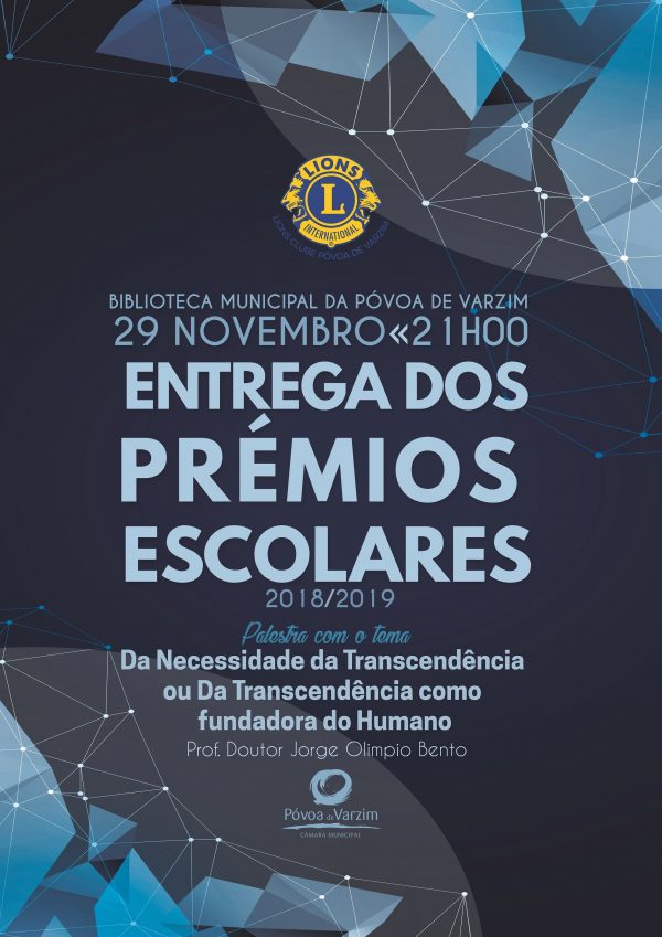Entrega dos Prémios Escolares 2018/2019