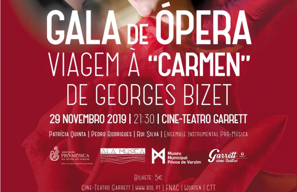 Gala de Ópera Viagem à “Carmen” no Garrett