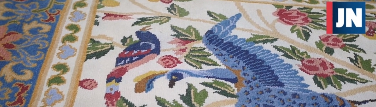 Jornal de Notícias assinala oferta de Tapete de Beiriz ao Presidente da República