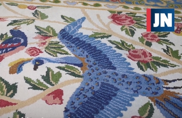 Jornal de Notícias assinala oferta de Tapete de Beiriz ao Presidente da República