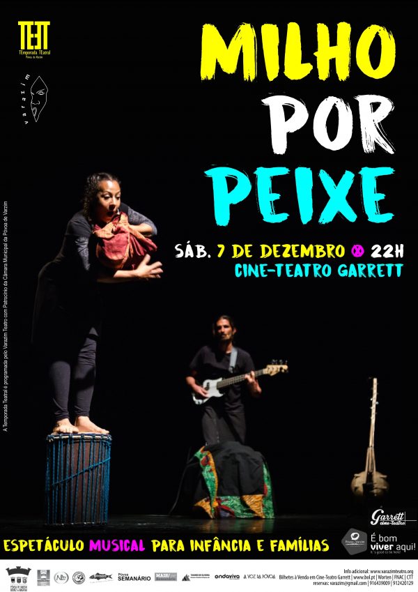 Peça de teatro "Milho por peixe"