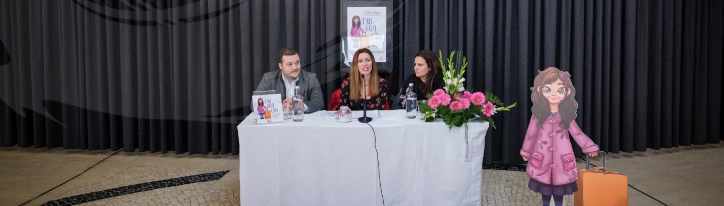 Livro infantil sobre emigração apresentado no Diana Bar