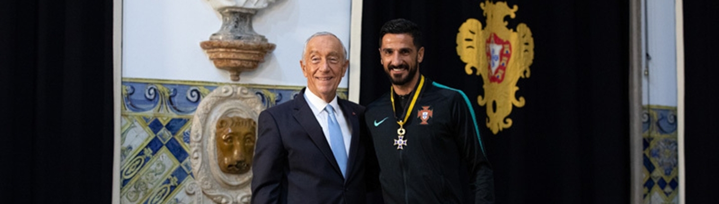 Campeão do Mundo Bruno Torres condecorado pelo Presidente da República