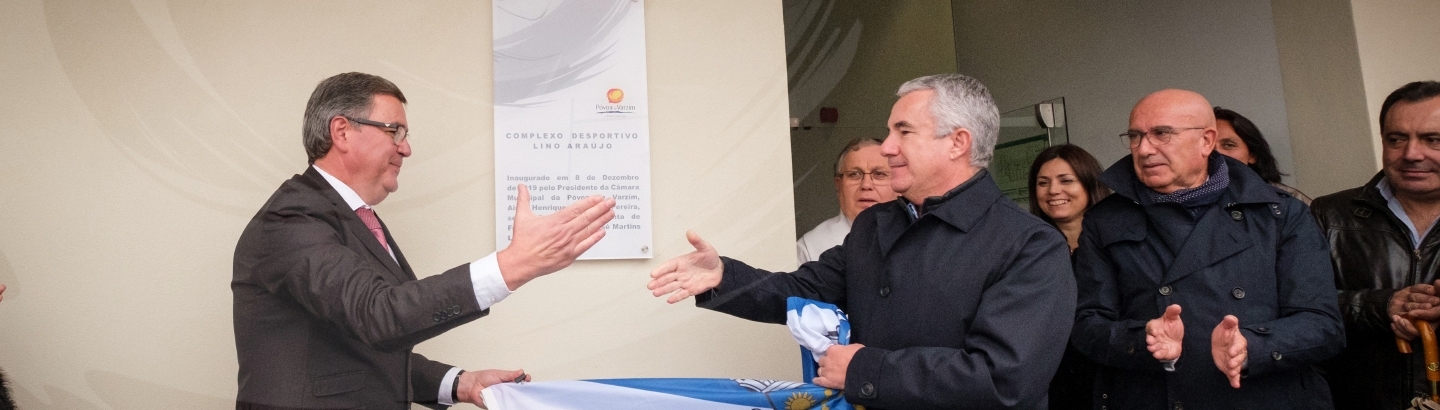 Presidente inaugurou Complexo Desportivo Lino Araújo e recordou “a história da casa às costas”