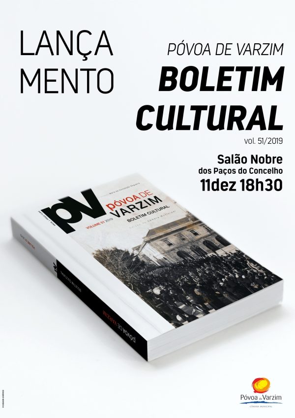 Lançamento do volume 51/2019 do Póvoa de Varzim – Boletim Cultural