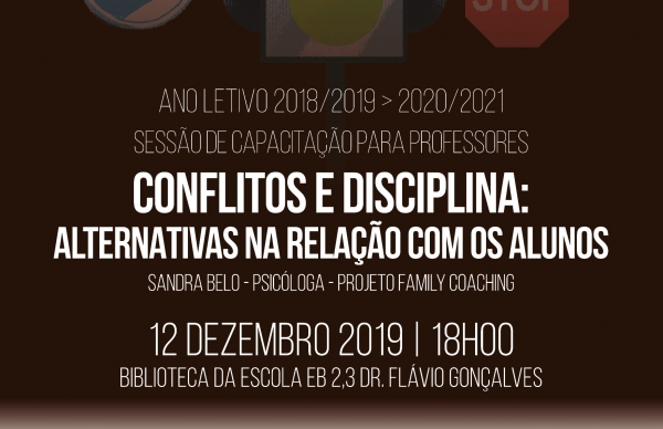 PVPV promove sessão sobre Conflitos e Disciplina