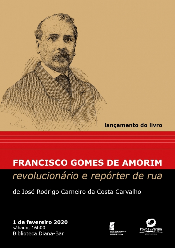 Lançamento do livro "Francisco Gomes de Amorim: revolucionário e repórter de rua"