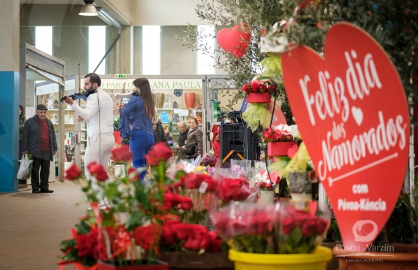 Magia de São Valentim contagiou a Póvoa de Varzim