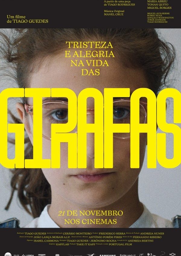 Filme "Tristeza e Alegria na vida das Girafas"- Atividade Cancelada