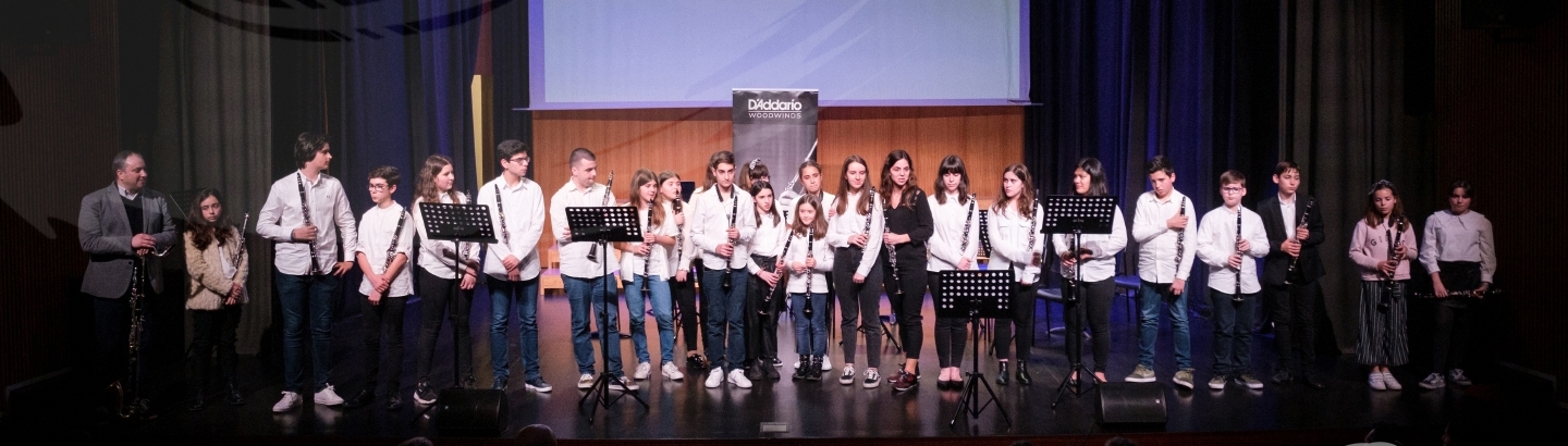 Masterclass de Clarinete preencheu fim de semana de 23 músicos