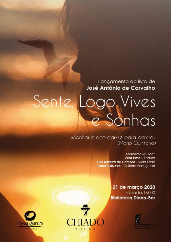 Lançamento do livro Sente, logo Vives e Sonhas - Atividade Cancelada