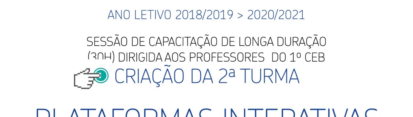 Sessão sobre "Plataformas interativas de aprendizagem através de metodologias ativas"