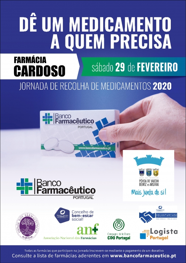 XII Jornada de Recolha de Medicamentos 2020