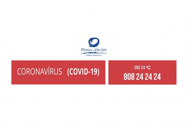 A Câmara Municipal da Póvoa de Varzim põe em prática plano de prevenção ao novo vírus, com medidas preventivas