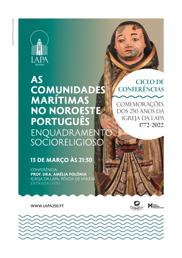 Conferência sobre "As Comunidades Marítimas No Noroeste Português - Enquadramento Religioso" - Atividade Adiada