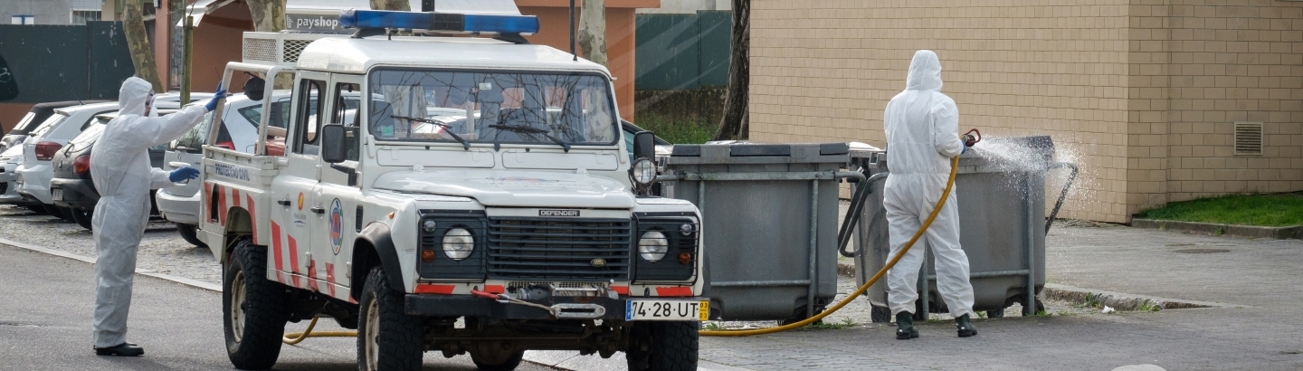 Plano COVID-19 – Medidas Preventivas.  Desinfeção no concelho alargada a passeios e vias públicas