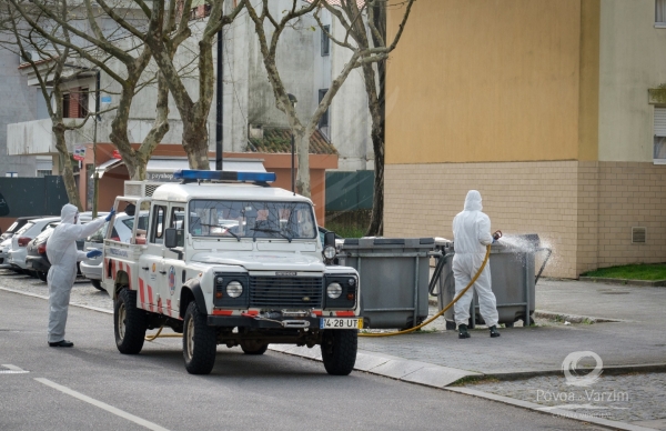 Plano COVID-19 – Medidas Preventivas.  Desinfeção no concelho alargada a passeios e vias públicas