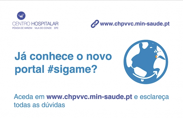 Centro Hospitalar à distância de um clique