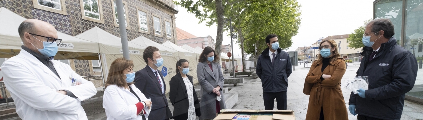 Energie entregou máscaras ao Centro Hospitalar