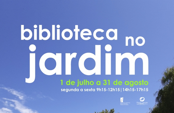 Biblioteca no Jardim