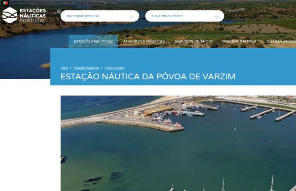 Lançamento de plataforma online para promoção da oferta da Rede das Estações Náuticas de Portugal