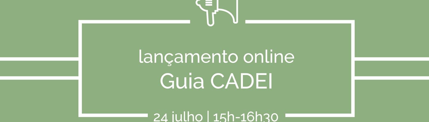 Lançamento online do Guia CADEI