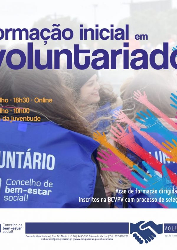 Formação Inicial para novos voluntários da BCVPV