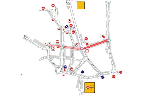 Requalificação do Bairro da Matriz: Trabalhos no Largo do Cruzeiro