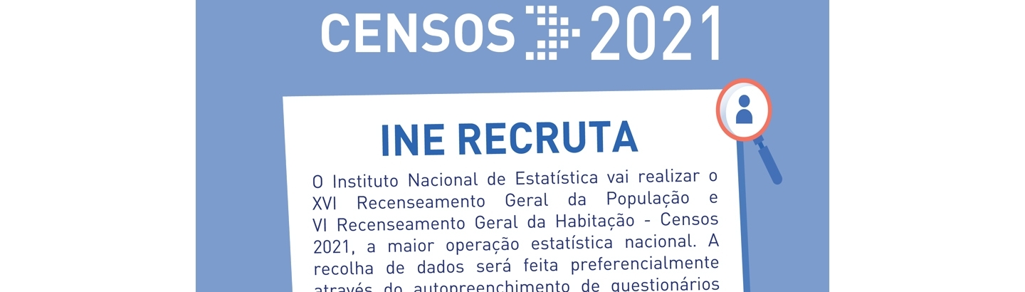 CENSOS 2021: Oportunidade de Emprego